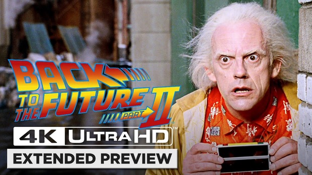 Back to the Future Part II | Opening Scene in 4K Ultra HD