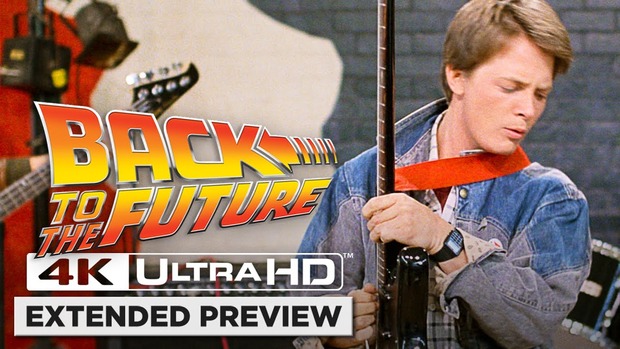 Back to the Future | Opening Scene in 4K Ultra HD
