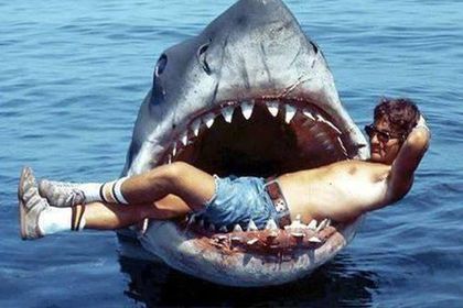 "Bruce", el tiburón de Spielberg, en el Museo de la Academia de Los Ángeles