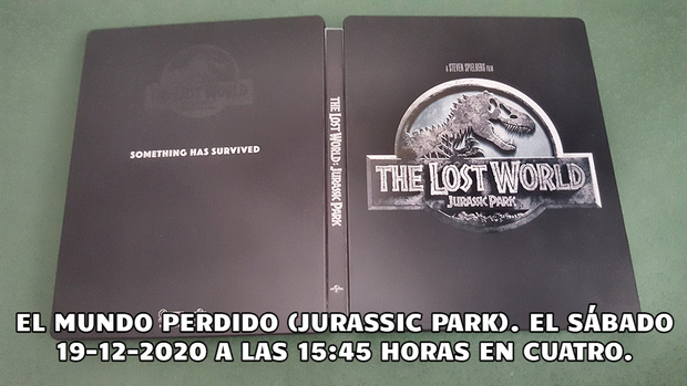 El Mundo Perdido (Jurassic Park) + ¿Qué nota le dais a esta peli? + Hoy a las 15:45 horas en Cuatro.