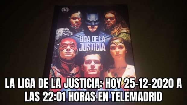 La Liga de la Justicia + ¿Qué nota le dais a esta peli? + Hoy a las 22:01 horas en TeleMadrid
