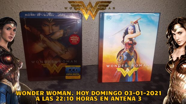Mi colección de Wonder Woman + ¿Qué nota le dais a esta peli? + Hoy a las 22:10 en Antena 3.