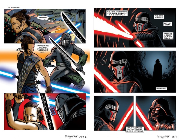 Star Wars El Ascenso de Skywalker: convierten el guion filtrado de Colin Trevorrow en un cómic