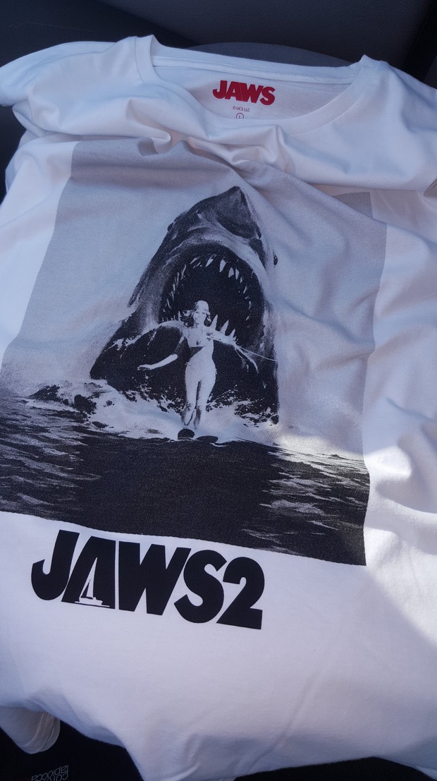 Camiseta de Jaws 2 (Tiburón 2): Mi compra en Carrefour 28-07-2021