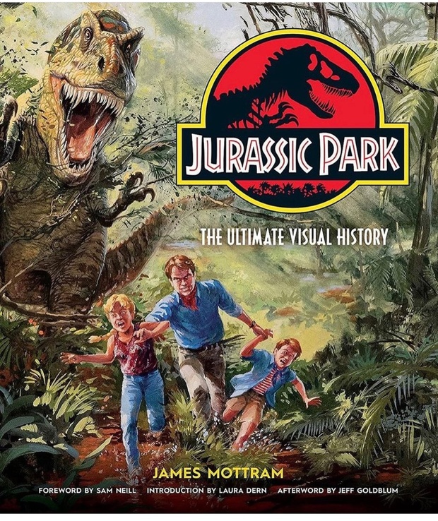 Jurassic Park The Ultimate Visual History. Portada