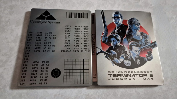 Terminator 2 Steelbook. Exterior. [Francia] [4k Ultra-HD + 3D + Blu-Ray]. Mi Compra 05-04-2023