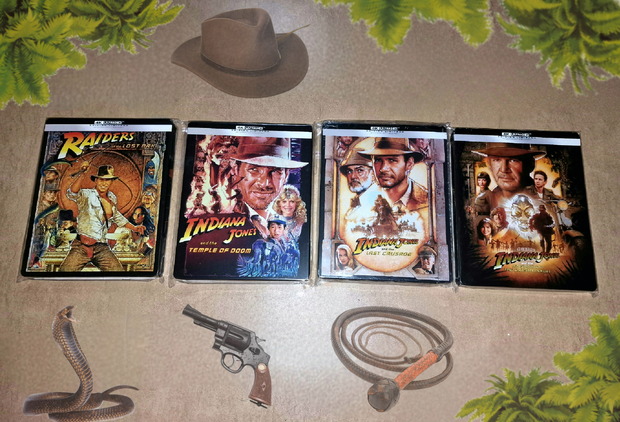 Indiana Jones y el reino de las ediciones de metal.
