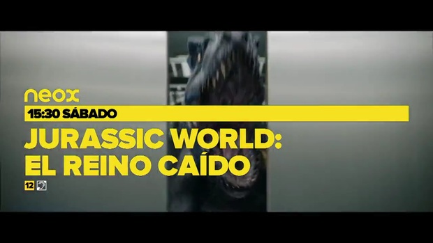 Jurassic World El Reino Caido. El Sábado 15-04-2023 a las 15:30 horas. En Neox