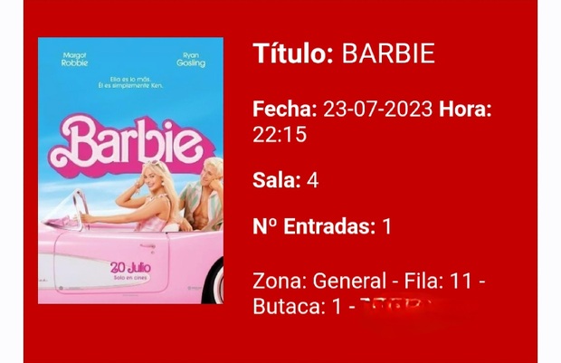 Barbie: Breve crítica y entrada [Sin Spoilers]. Nota 7,5/10.