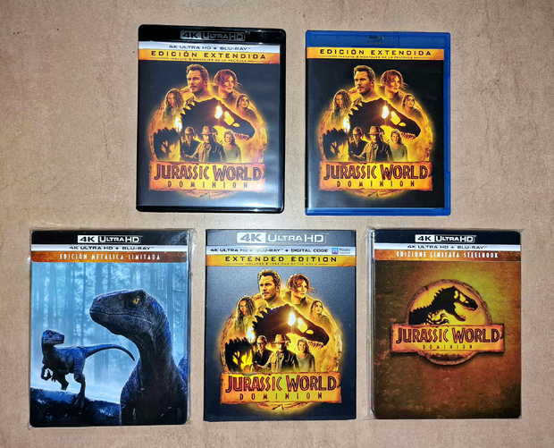 Mi colección de Jurassic World Dominion.