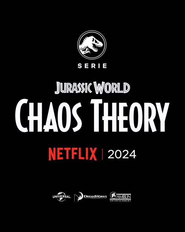 Nueva serie de Jurassic World para 2024 en Netflix.