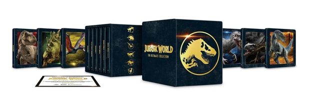 Así es la nueva reedición de la Jurassic World The ultimate Collection.