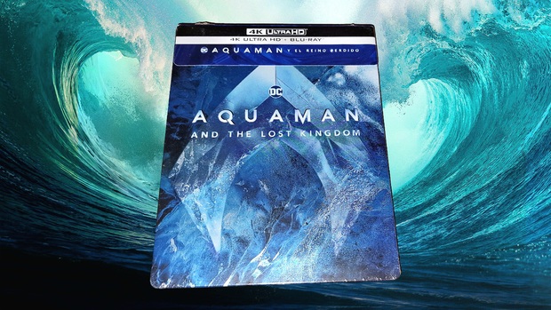 Aquaman y El Reino Perdido Steelbook. Mi Compra 21-03-2024.