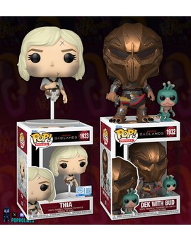 Funkos de Dek y Thia de Predator: Badlands.