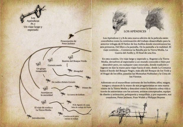Booklet (libreto) para la Versión Extendida de El Hobbit: Un Viaje Inesperado: ACLARACIONES