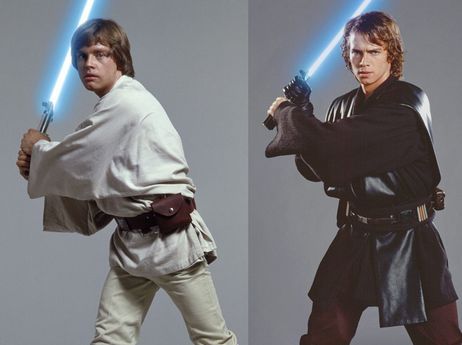 Anakin vs Luke ¿Que personaje te gusta mas?