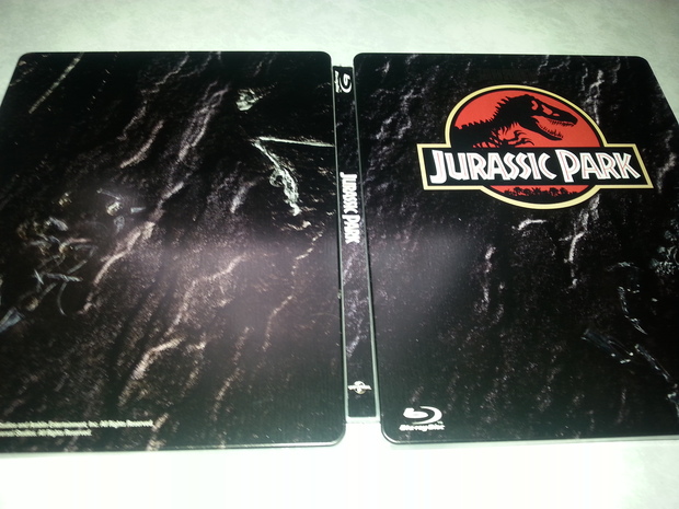 Fotografías de la ed. esp. Jurassic Park en Steelbook Blu-ray 4/8