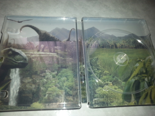 Fotografías de la ed. esp. Jurassic Park en Steelbook Blu-ray 7/8