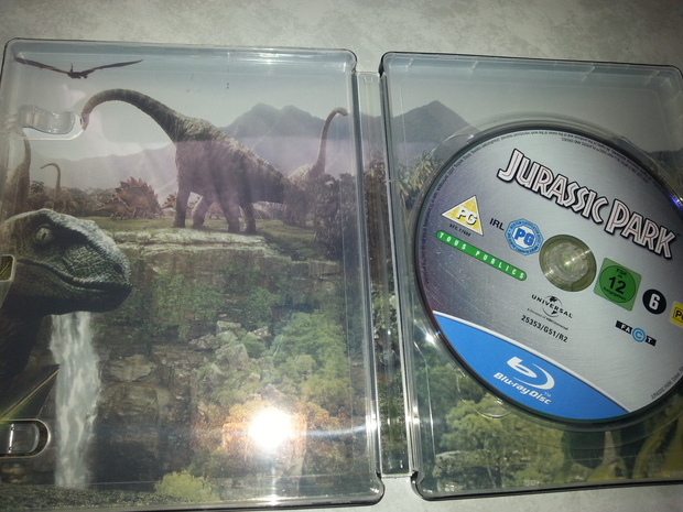 Fotografías de la ed. esp. Jurassic Park en Steelbook Blu-ray 5/8