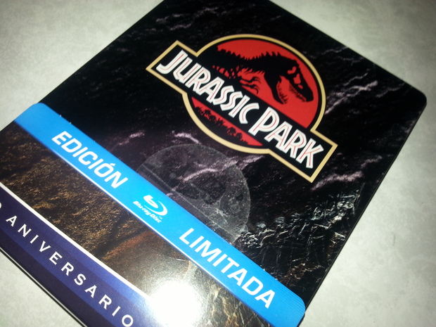 Fotografías de la ed. esp. Jurassic Park en Steelbook Blu-ray (Indice del reportaje fotografico y descripción de la edición)