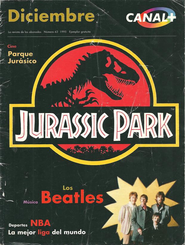 Jurassic Park. Revista Canal + Año 1995 1/5