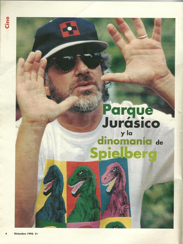 Jurassic Park. Revista Canal + Año 1995 2/5
