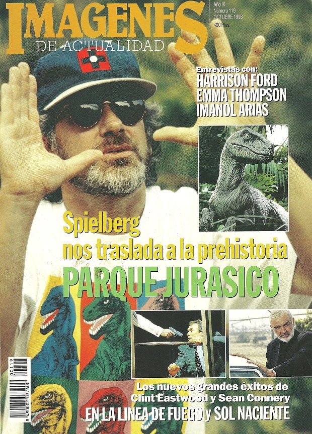 Jurassic Park: Revista Imagenes de Actualidad año 1993