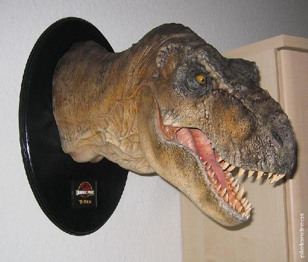 Cabeza Rex Jurassic  Park