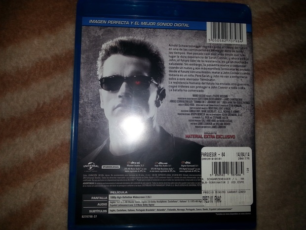 Terminator 2: Mi compras de hoy