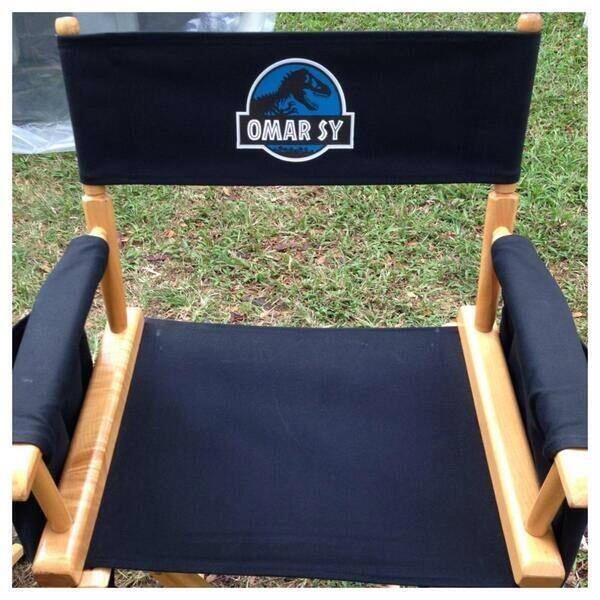 Jurassic World: ¡¡¡La silla de Omar Sy!!!