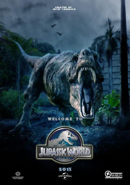 Jurassic World Poster 3/4