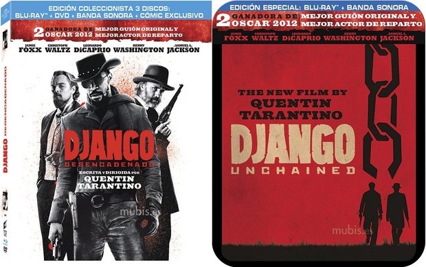 ¿Cual de estas dos ediciones en blu ray de Django os gusta mas?