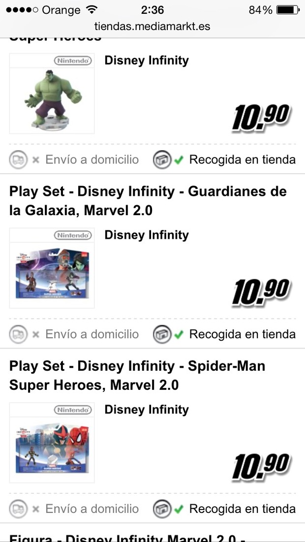 Ida de olla de MM con los Playsets de Disney Infinity de Spiderman y Guardianes