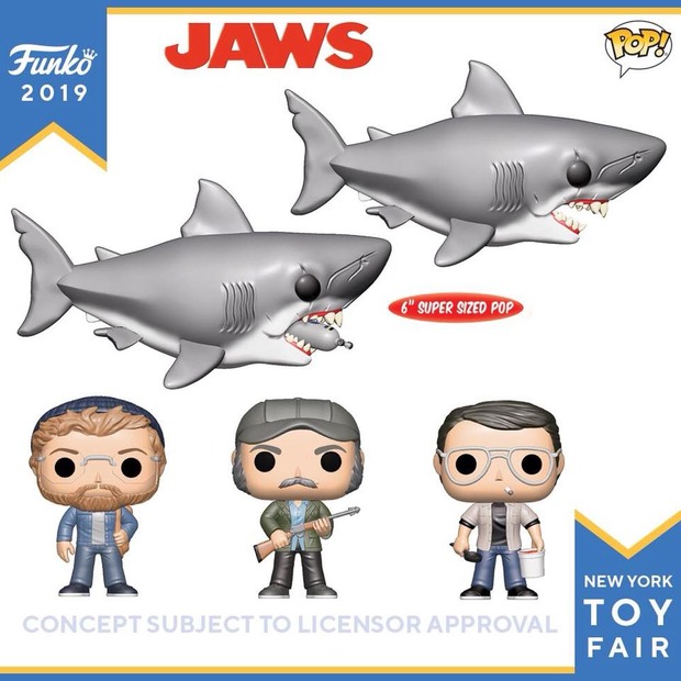 Funkos de Tiburón anunciados hoy en la New York Toy Fair