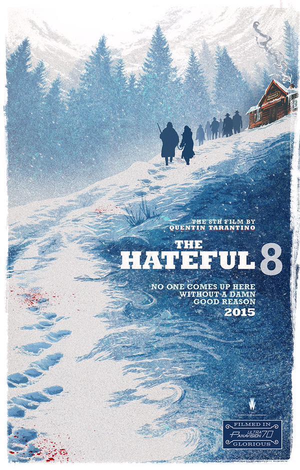 "The Hateful Eight" póster