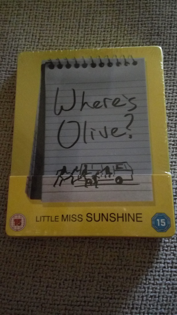 Un nuevo steelbook para la familia. Pequeña Miss Sunshine. 
