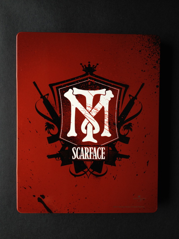 Scarface (Steelbook) (Trasera)