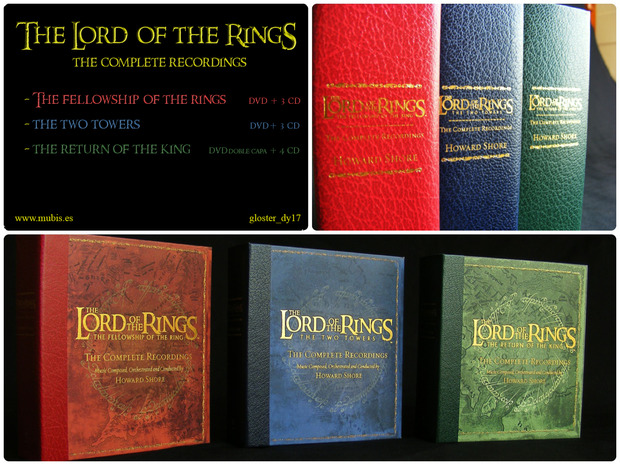The Lord of the Rings - The Complete Recordings, Cartela 