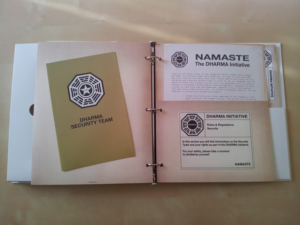 Perdidos 5ª Temporada Kit de orientación Dharma 4
