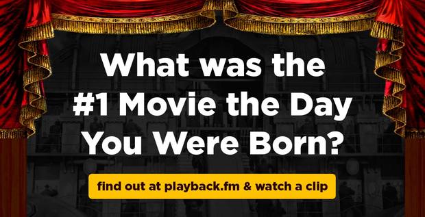 Qué película era número 1 de taquilla el día que nacistes??? Descúbrelo con esta aplicación.