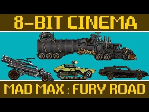 Convierten la película Mad Max: Fury Road en un videojuego propio de las 8bits