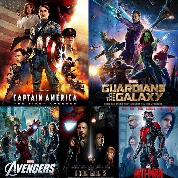 Cuál es vuestro TOP 5 de Marvel Cinematic Universe hasta la fecha???