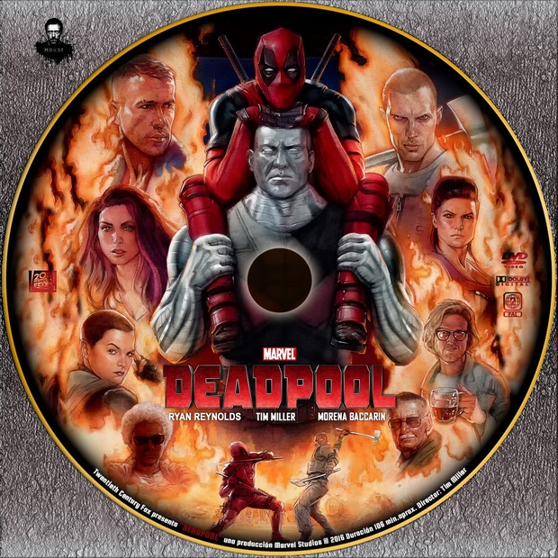 Deadpool: Navegación del Blu-ray y contenidos.