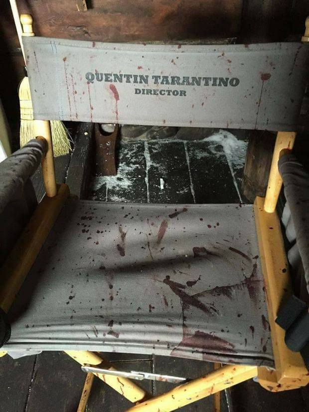 Fin de rodaje --- Tarantino