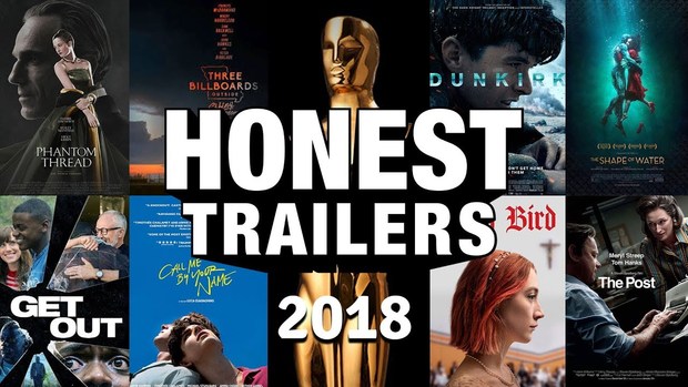 Hagan sus apuestas : "Honest Trailers - The Oscars (2018)"