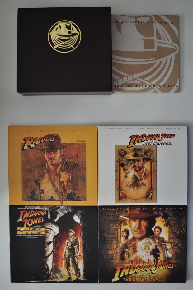BSO edición coleccionista de la saga Indiana Jones 1