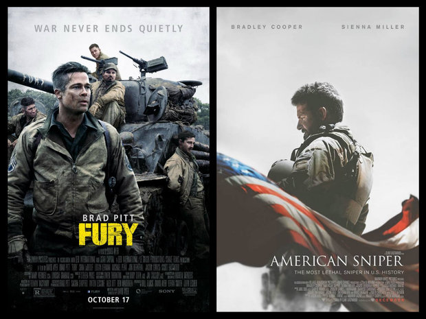 ¿Con cuál os quedáis? Fury vs American Sniper