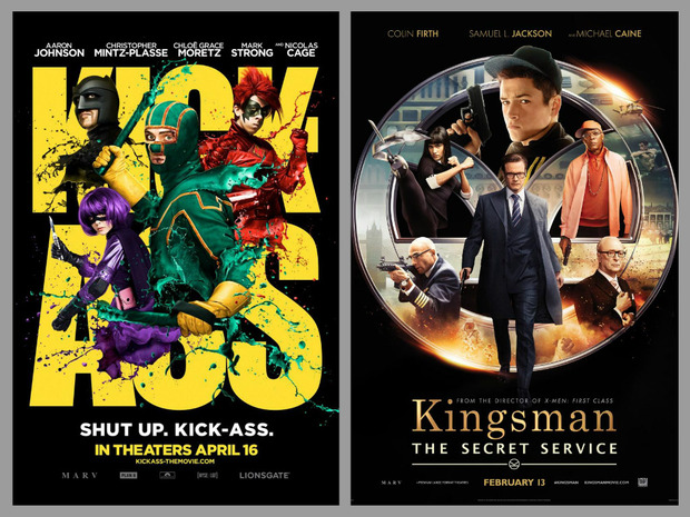 Kick-Ass vs Kingsman, ¿Con cuál os quedáis?