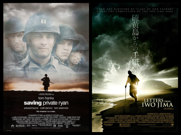 Salvar al soldado Ryan vs Cartas desde Iwo Jima, ¿con cuál os quedáis?