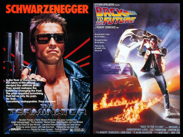 'Terminator' vs 'Regreso al futuro', ¿con cuál os quedáis?